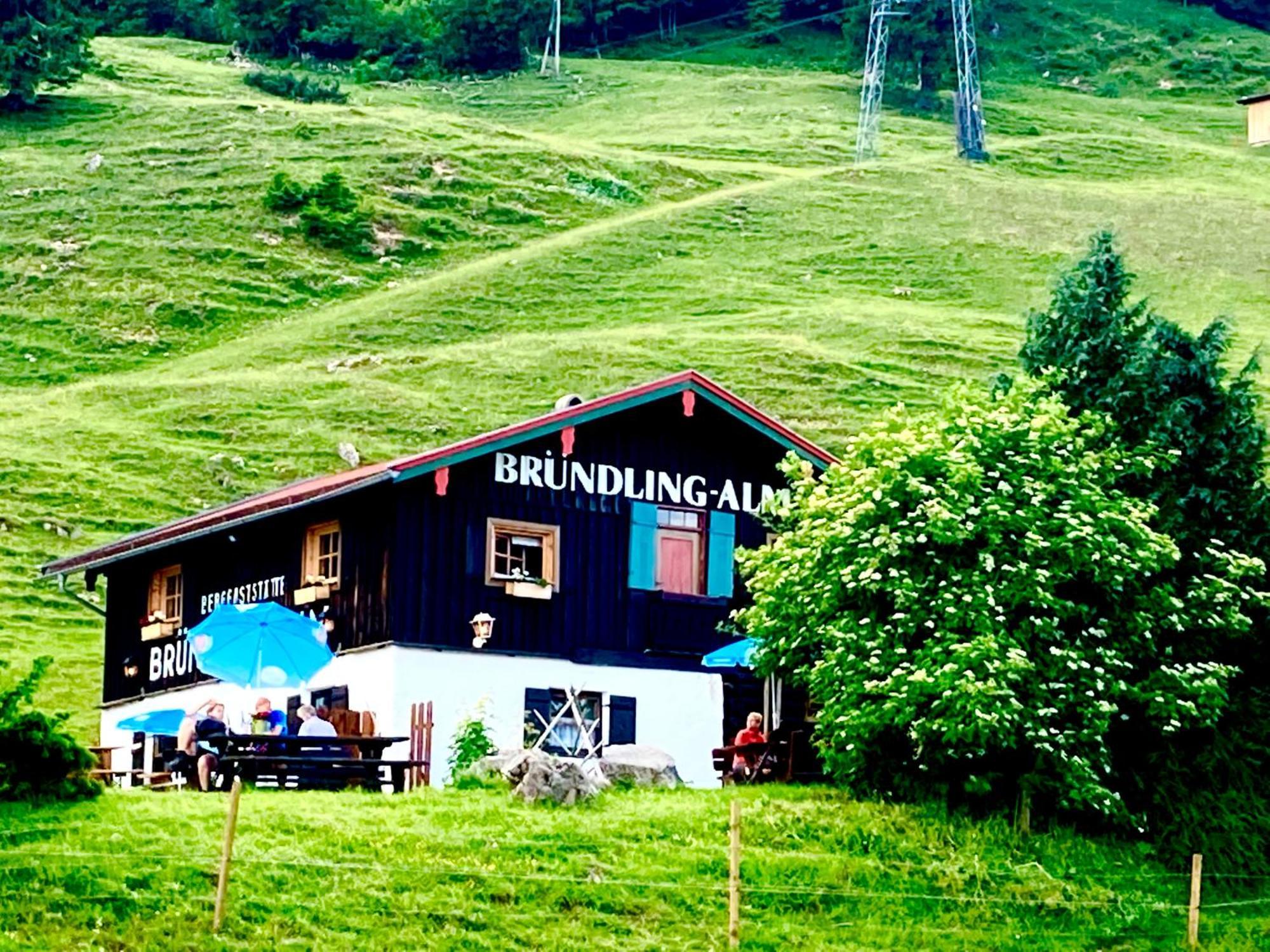 Bruendling-Alm Berggasthof Auf 1167M Auf Dem Hochfelln แบร์เกน ภายนอก รูปภาพ