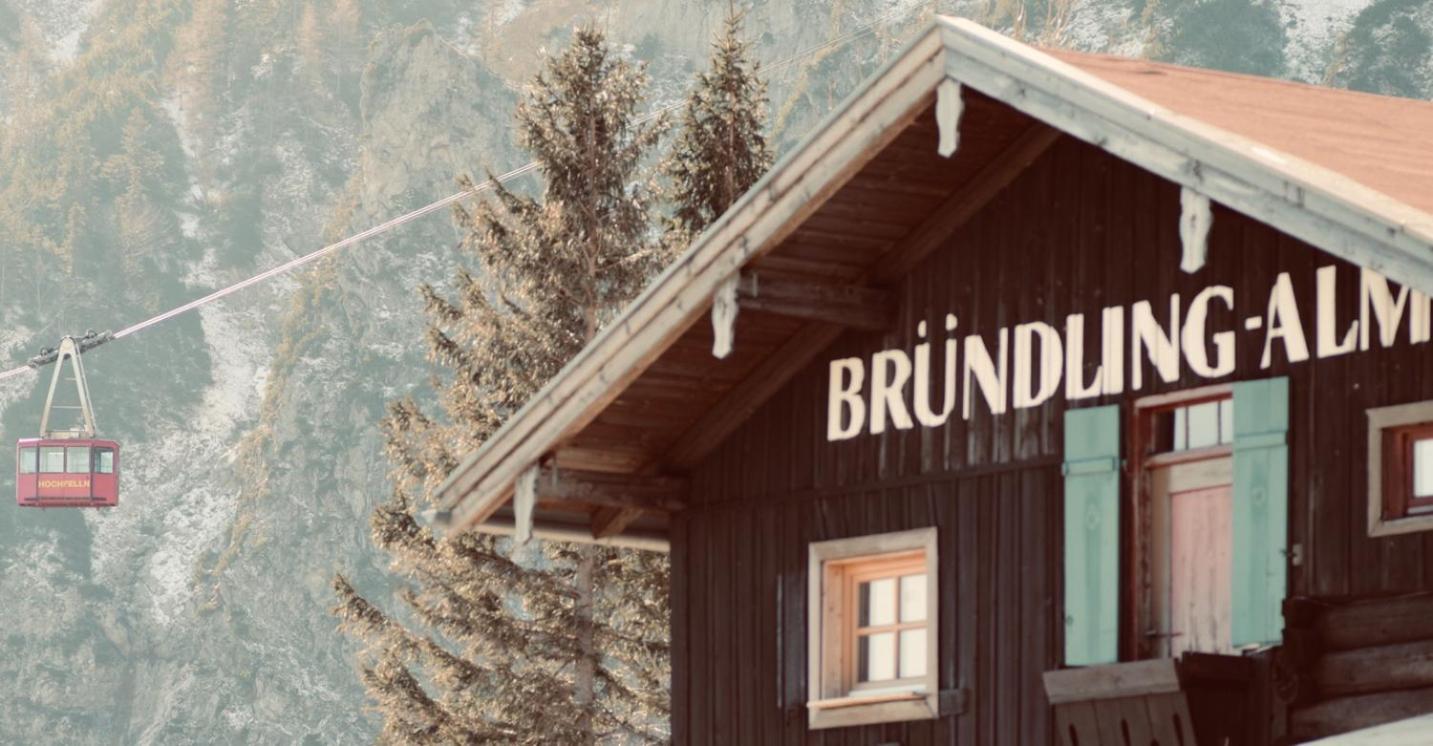 Bruendling-Alm Berggasthof Auf 1167M Auf Dem Hochfelln แบร์เกน ภายนอก รูปภาพ