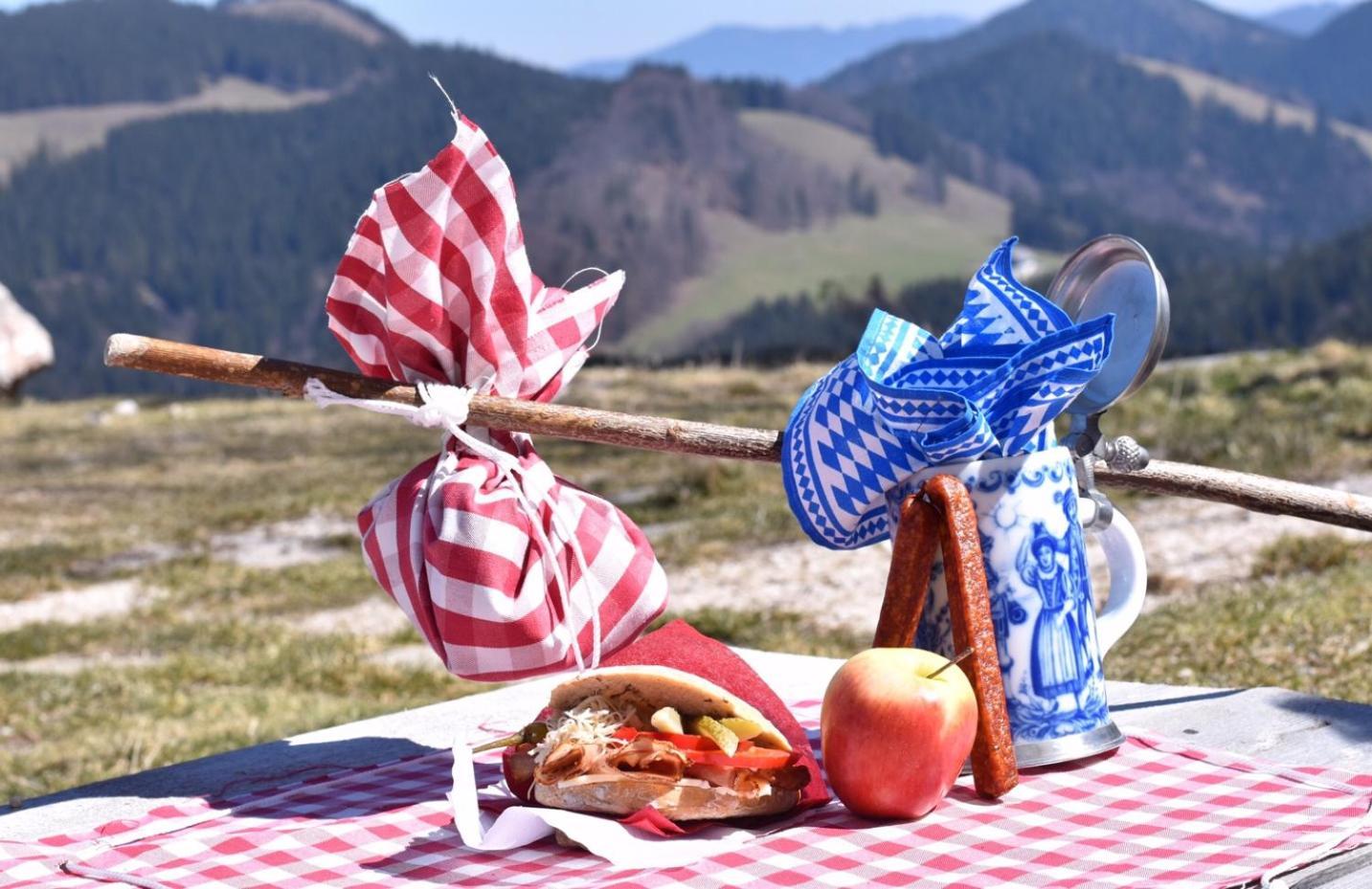 Bruendling-Alm Berggasthof Auf 1167M Auf Dem Hochfelln แบร์เกน ภายนอก รูปภาพ